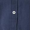 Autumn slim fit shirt men's casual versatile fashion solid color long sleeved top men's clothing