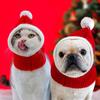 Soft Pet Winter Wool Hat Wool Dog Christmas Hat Warm Dog Hats New Year Cat Wool Hat  Christmas