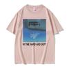 2026 Summer Cotton Printed TShirt Hit Me Hard and Soft Unisex WOMEN Loose Casual Hip Hop Rap Streetwear Breathable Comfort Top