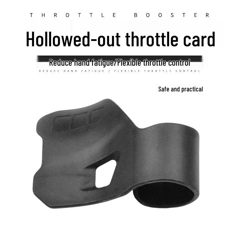

Electric Motorcycle Throttle Booster Assistant for Long-Distance Rides Hollow Throttle Clip чёрный