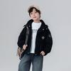 Boys' Soft Shell Hooded Outdoor Windbreaker Jacket