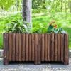 Outdoor Antiseptic Wooden Planter Box