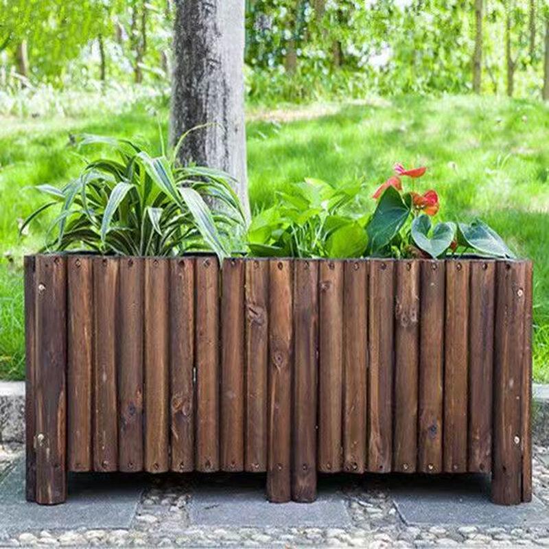 Outdoor Antiseptic Wooden Planter Box