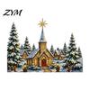 Removable Deer Snowflake Decals Christmas Window Stickers, Winter Holiday Decorations, Festive Art with Xmas Tree Durable PVC Wall Decor Snowman Angel