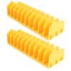 2PCS Wrench Organizer ABS Space Saving Multifunctional 10 Slot Wrench Holder for Pliers Ratchets Scissors Screwdrivers