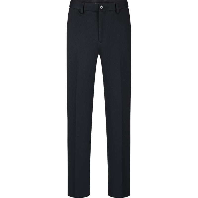 

SEPTWOLVES Men s Autumn Business Knit Stretch Straight Suit Pants 30