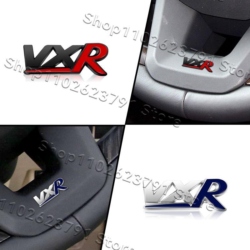 Auto Interior VXR Logo Car Steering Wheel Center Console 3D Metal Sticker For Vauxhall Opel Corsa D Insignia Zafira Astra H J