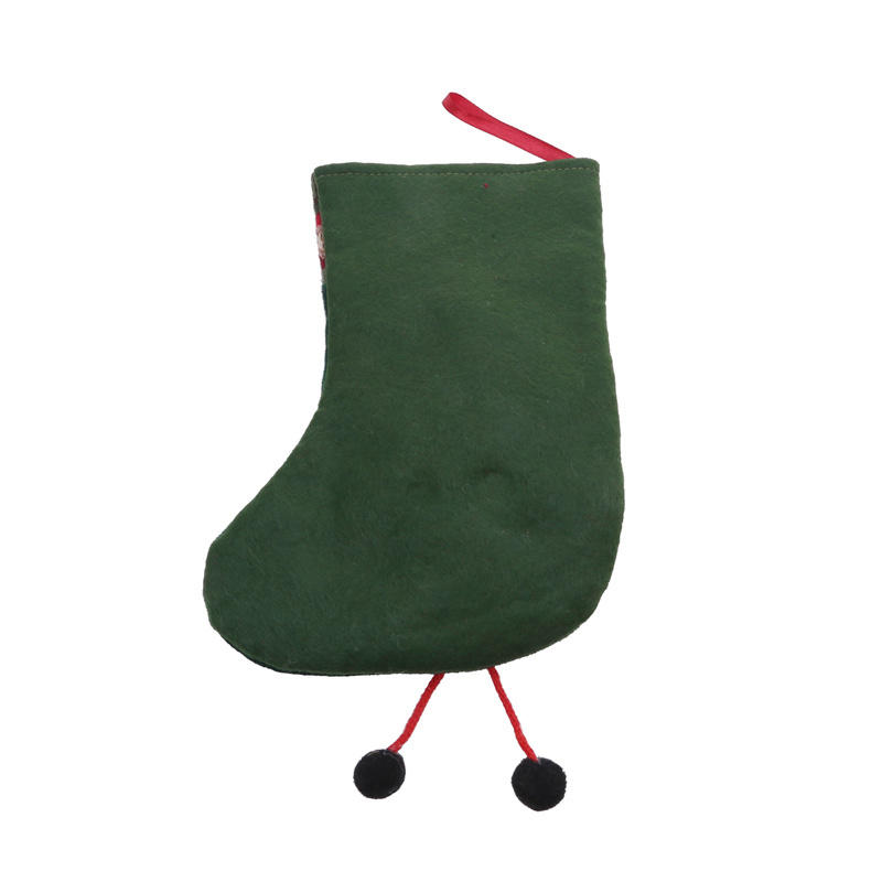 Om de zăpadă Moș Crăciun Elan Cadou de Crăciun Bomboane Ciorapi Drăguț Șemineu Ornament Agățat Brad de Crăciun Decor Petrecere de Sărbători Cadou
