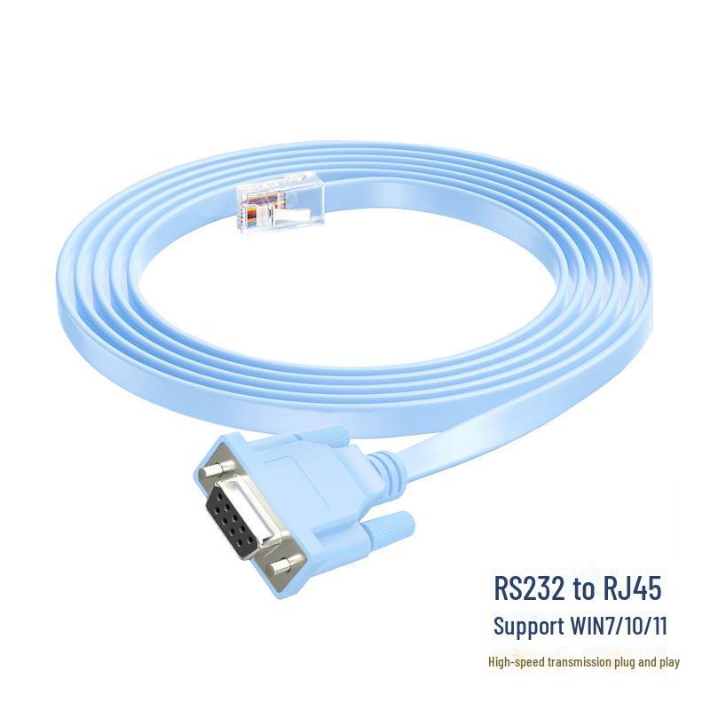 FT232 Industrial Serial Console Debugging Cable: USB-C To RJ45, Compatible with Cisco & Huawei.