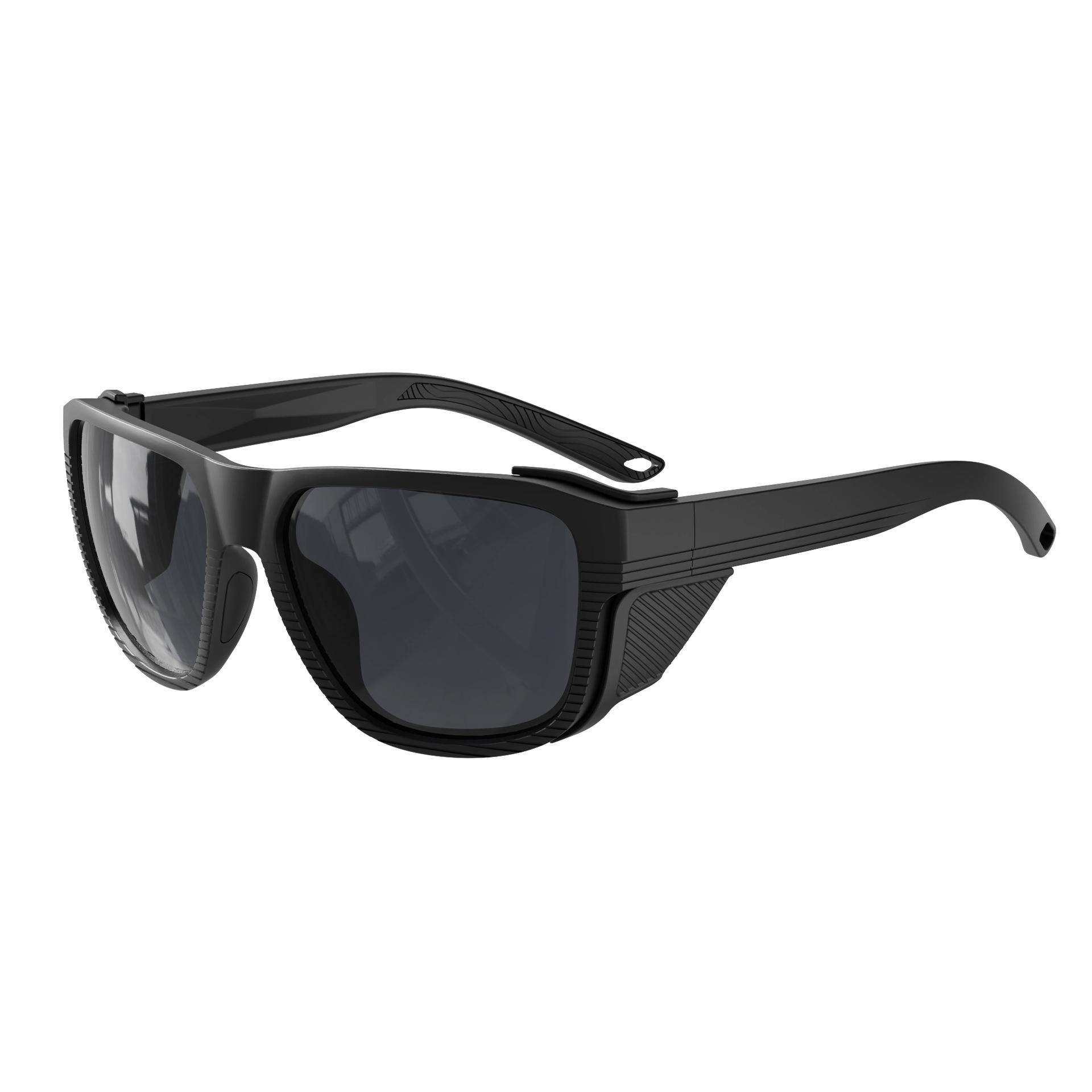

European & American UV400 Windproof Mountaineering Polarized Sunglasses with Side Shields - Lightweight Hiking & Climbing Glasses.