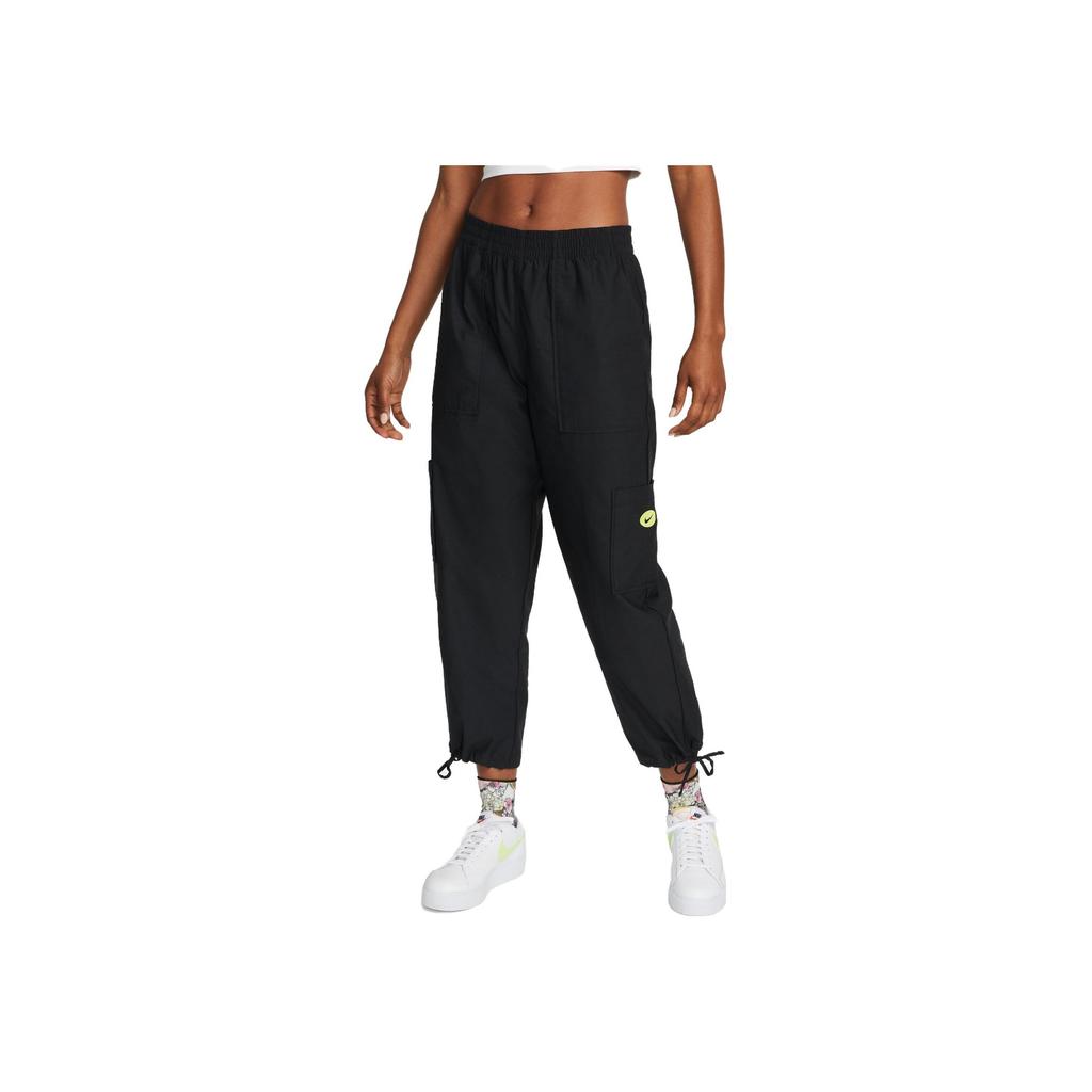 Nike Sportswear Icon Clash Solid Logo Jogger Pants Women Bottoms Black DM6570-010