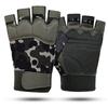 Tactical Half-finger Gloves Camouflage Men's and Women's Outdoor Motorcycle Riding Gloves Sports Protective Fitness Gloves Special Forces