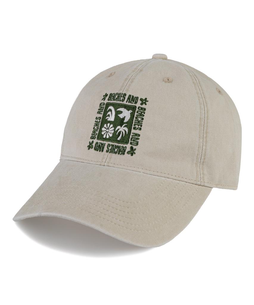 Bichiseuaenkeulim Island Breeze Cation Ball Cap-Light Beige