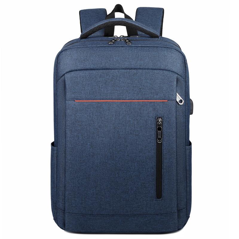 Contrasted Color Leisure Travel Laptop Shockproof Backpack Inch Air Cushion Computer Business Double Backpack