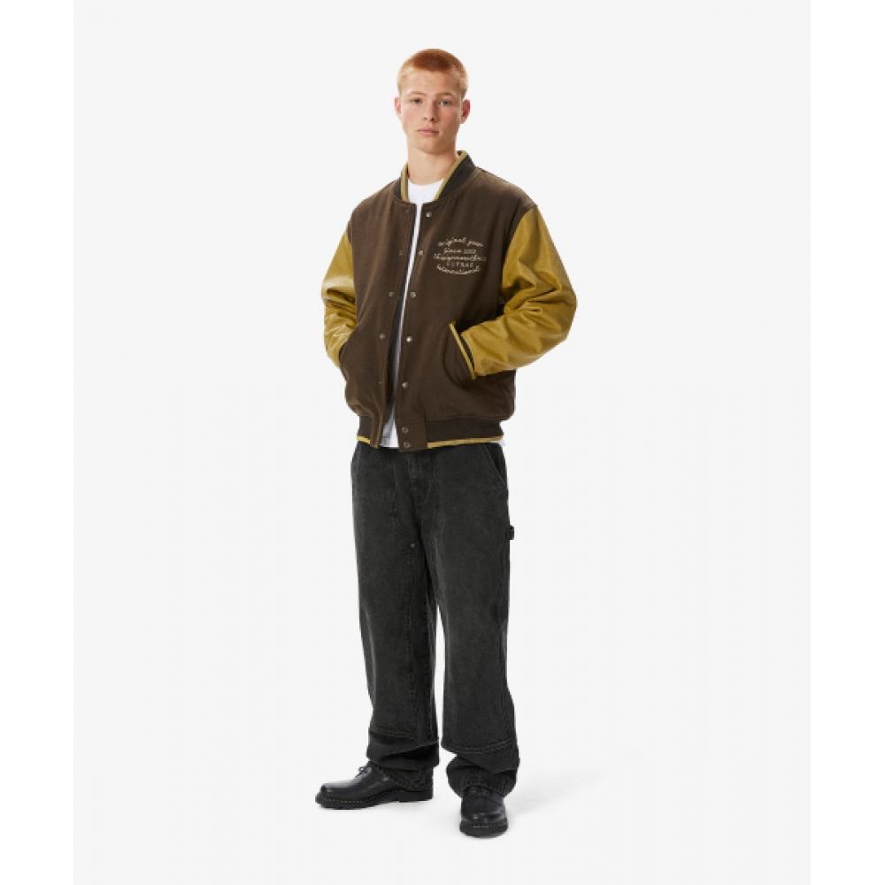 Thisisneverthat Ultras Varsity Jacket Brown