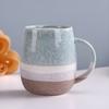 Kiln-changed Tea Mug Large Capacity Breakfast Office With Lid Water Cup Ceramic Coffee Cups Beer Mugs Drinkware Christmas Funny