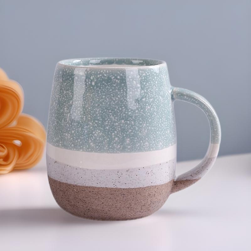 Kiln-changed Tea Mug Large Capacity Breakfast Office With Lid Water Cup Ceramic Coffee Cups Beer Mugs Drinkware Christmas Funny