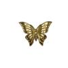 1Pcs Gold Color Retro Metal Embossed Butterfly Women'S Brooch Ocean Style Lobster Decoration Pins Party Wedding Jewelry