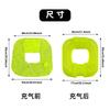 2026 New Summer PVC Pearlescent Square Inflatable Float Lounge Chair with Backrest for Adults Kids Outdoor Pool Water Sofa