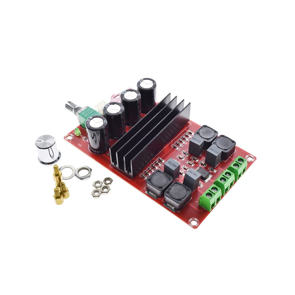 

1pcs 200W XH-M190 TPA3116 D2 Dual Channel Digital Audio Amplifier Board Dual Channel Module 100W+100W DC12-24V for Arduino XH-M190