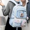 2025 new schoolbag female college student cute large capacity computer backpack junior high school student travel bag high school backpack