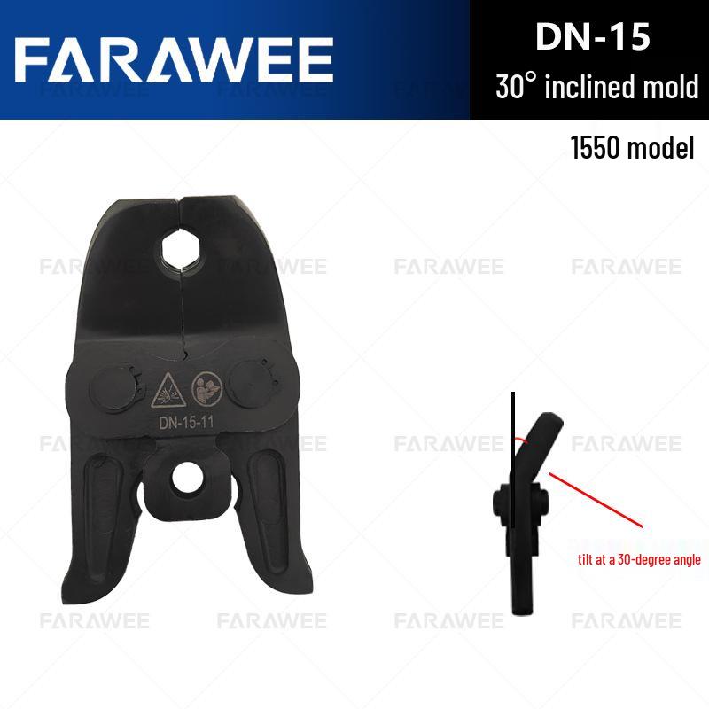 ZUPPER PZ-1550 Stainless Steel Cordless Electric Pipe Press Tool by Jūlì Tools