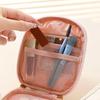 Mini Capacity Cosmetics Storage Bag Portable Makeup Pouch For Lipsticks Multifunctional Short Travel Organizer Toiletry Bags
