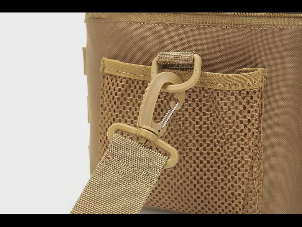 Bolsa de Almuerzo de Picnic Camuflaje Aislada a Prueba de Fugas - Gran Capacidad, Portátil, Correa de Hombro/Mensajero