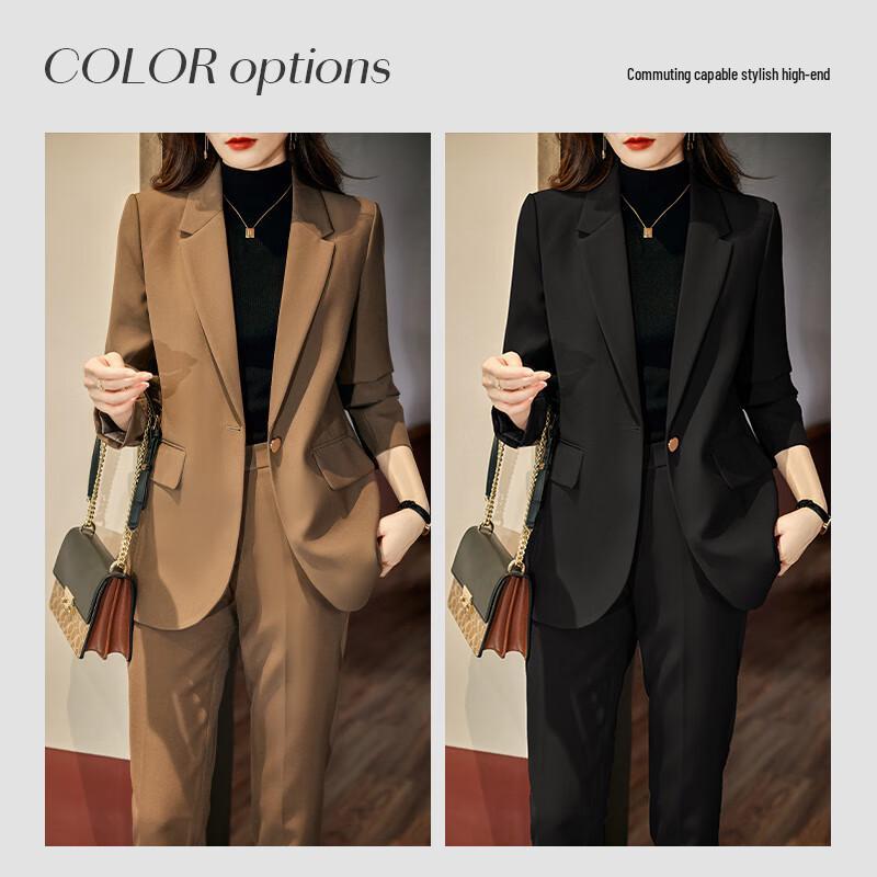 Damski garnitur biznesowy Troyman - marynarka i spodnie