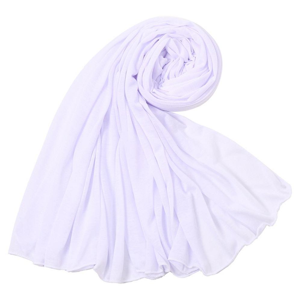 Soft Plain Hijab 170x60cm Jersey Hijab Fashion Hijab Scarf Women