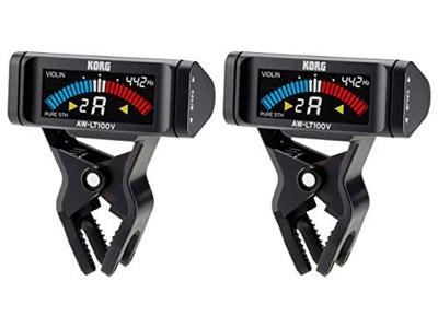 AW-LT100V Violin Viola Clip-On Tuners 2pcs