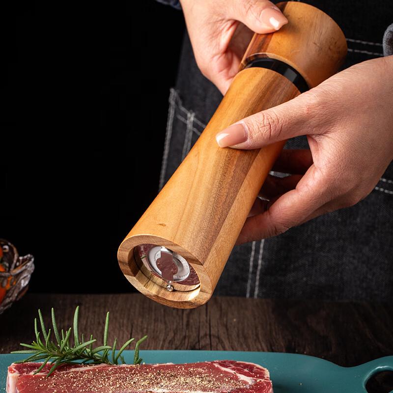 Abdo Acacia Wood Pepper Grinder