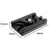 Aluminum Alloy Quick Release Plate Camera Arca Tether Cable Clamps Compatible for Most DSLR Cameras Accessories - JA