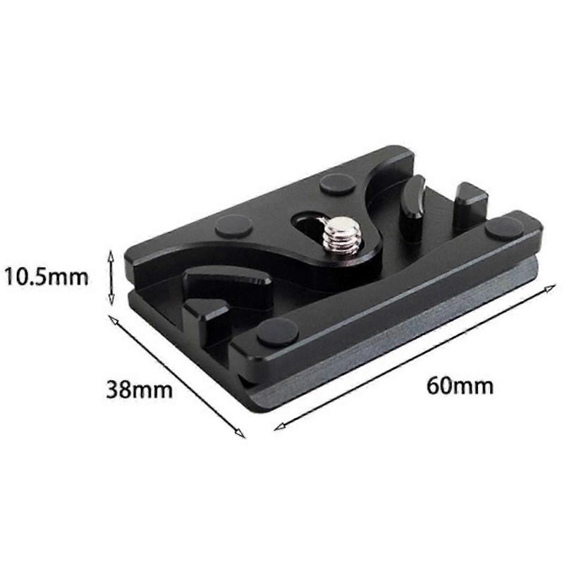 Aluminum Alloy Quick Release Plate Camera Arca Tether Cable Clamps Compatible for Most DSLR Cameras Accessories - JA