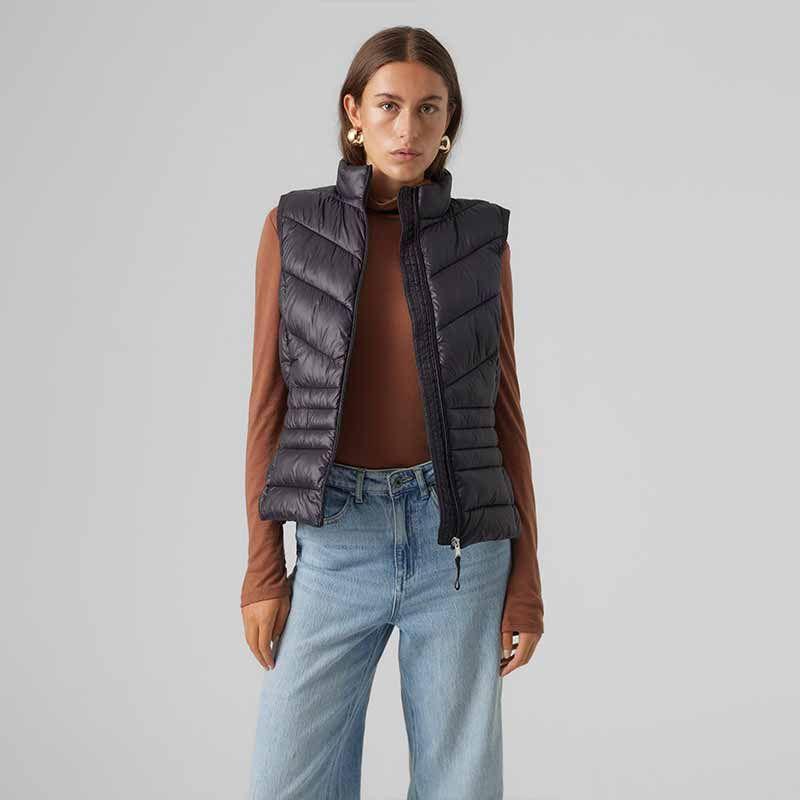 

Женская безрукавка на молнии VERO MODA S чёрный