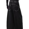 Womens Relaxed Fit Wide Leg Denim Pants High Waist Loose Straight Cut Cotton Jeans Casual Streetwear