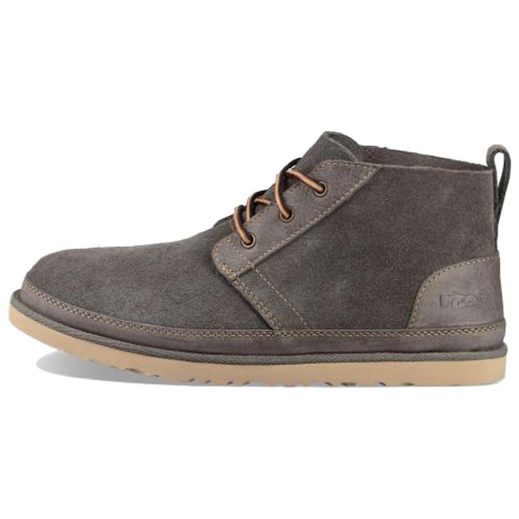 UGG Neumel Unlined Leather Lacing Cargo Gray 1020369-CHRC