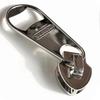 Bottle Opener Zipper Shape Shiny Unique Zinc Alloy Bottle Can Opener with Refrigerator Sticker less