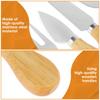 16Pcs Cheese Knives Set Stainless Steel Butter Cutter Spreader Portable Cheese Cutter Cheese Fork for Party Wedding Christmas