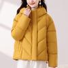 Fashion Winter Jackets Woman Short Parkas Hooded Plus Size Loose Thick Warm Outerwears Women's Coats