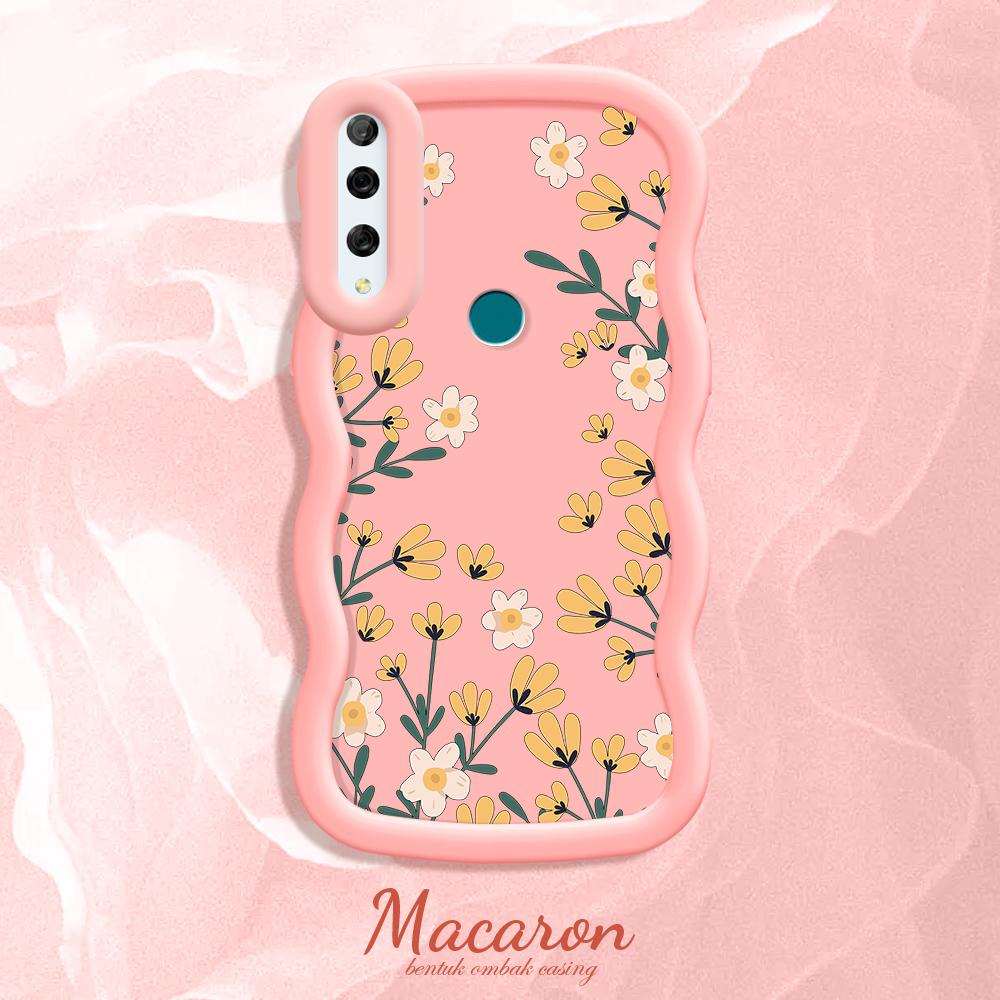 

Окрашенный узор Big Wave Edge Мягкий силиконовый материал Macaron чехол для телефона противоударный защитный резиновый чехол для iPhone Huawei Honor Infinix Tecno Infinix Zero 30 4G розовый