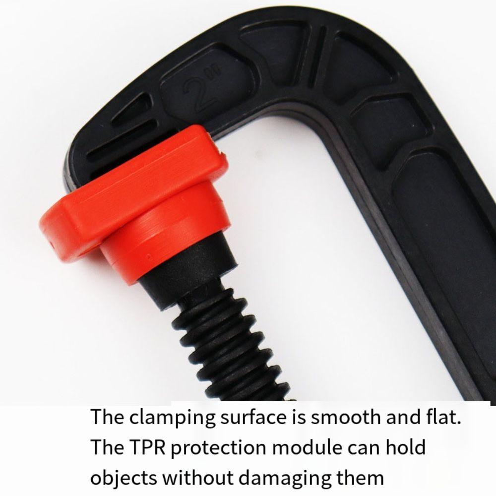 Lightweight Design Woodworking Clamp Powerful Clamping Force C-Clamp Spring Clamps  Metal Workshops