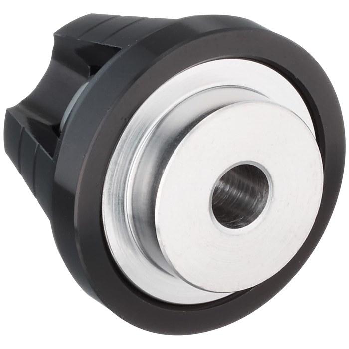 KITACO Union Bar End Caps (Set of 2) GROM/Jorno/Tact Etc. Black Anodized 506-1157230