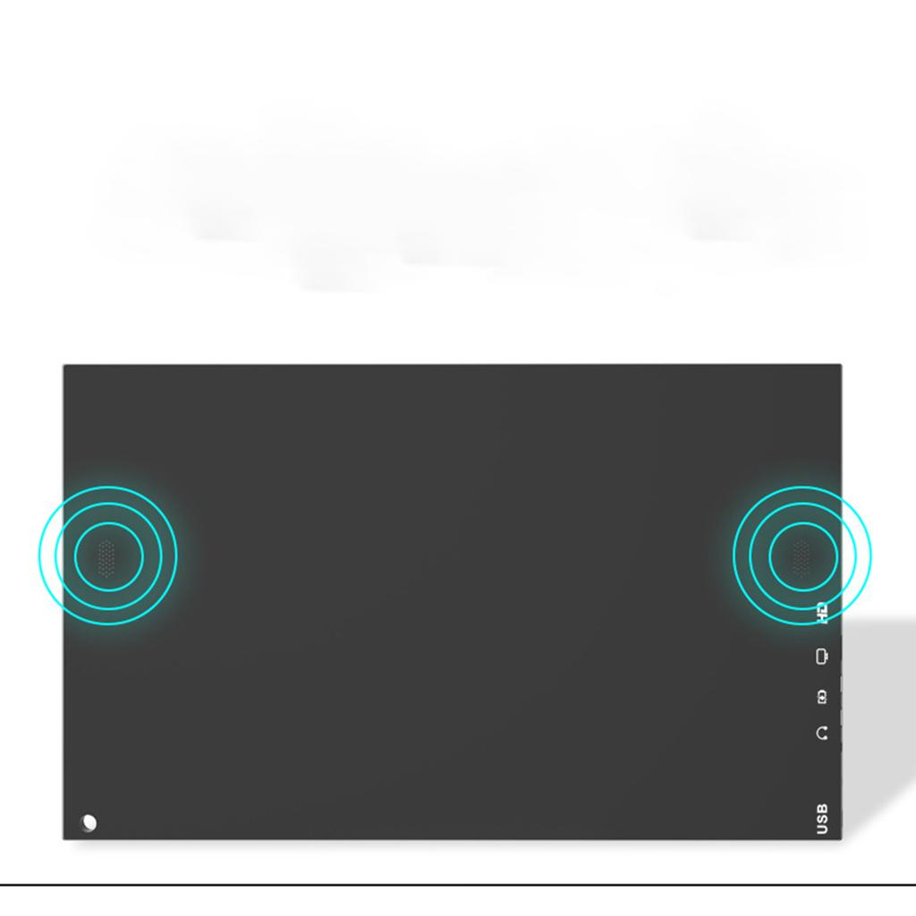 15,6-calowy Przenośny Monitor Zewnętrzny Wyświetlacz dla Telefonu Laptopa PC Switch PS4 Gaming