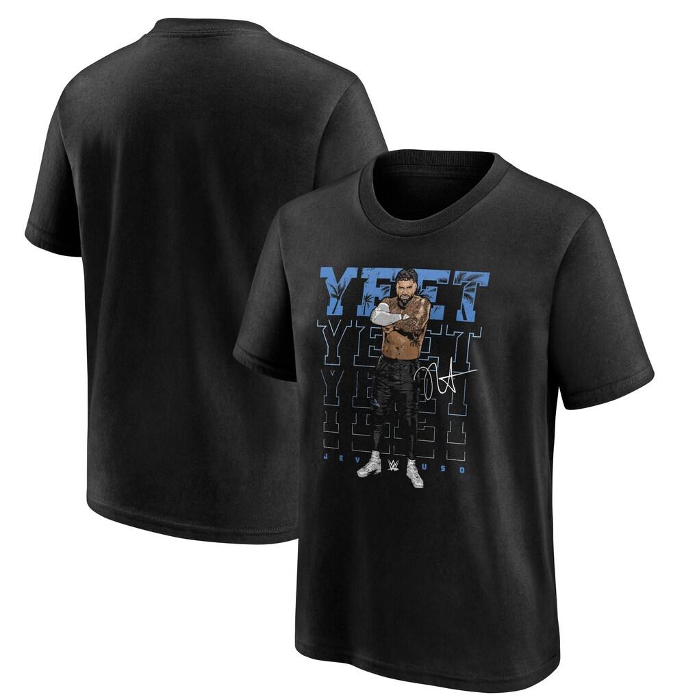 

Jey Uso Yeet TShirt Black Youth 2026 Summer Mens Womens Luxury Fashion Casual Cotton Oversized Tshirt Street Wear Y2K M