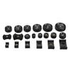 20 Dies 18-50mm Watch Press Tool Set Watch Back Watchmaker Bezel Case Inserts Crystal Glass Press Watch Repair Tool