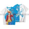 One Piece Surrounding Clothes Luffy Solona Beauty Tričko s krátkým rukávem Student Youth Anime 3D potištěné oblečení proti bolesti