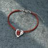 JMXD Vintage Minimalist Samt Herz Gewebtes Choker-Halsband Weiches Koreanisches Modeaccessoire Statement-Anhänger für Damen