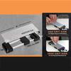 Diamond Sharpening Stone Set with Adjustable Non-Slip Holder 8 Inch 400/1000 Grit Fine Double-Sided Plate Whetstone Knife Tools