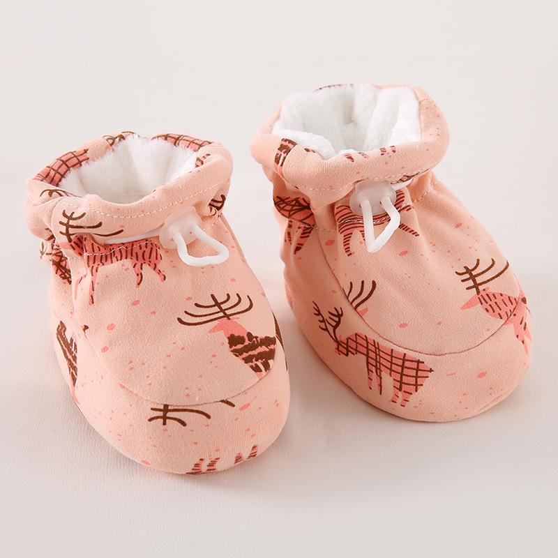 Winter Infant and Toddler Cotton Pre-Walking Soft Sole Shoes